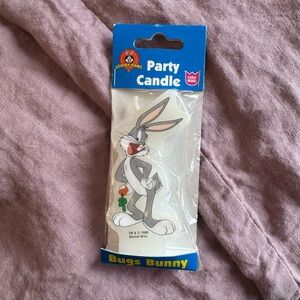 1998 Bugs Bunny Party Candle